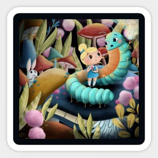 Alice in Wonderland Sticker